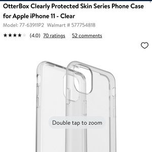 Otterbox Clearly Protected iPhone 11 skin/case!!